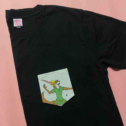 Pocket t-shirt. Ltd Edition - Size Large