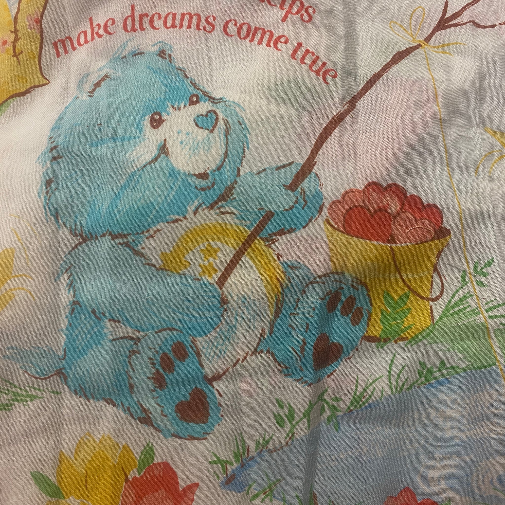 Custom Reworked Heart Duvet Jumper In This Fabric