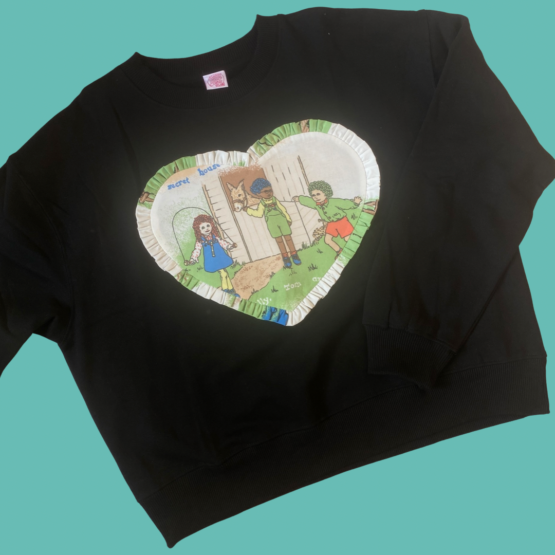 Reworked duvet jumper Size Large